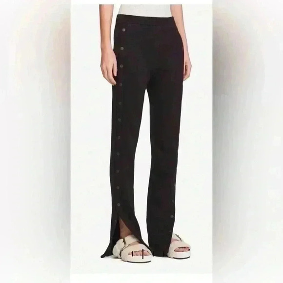 rag & bone Pants - Rag & bone snap track pant medium black